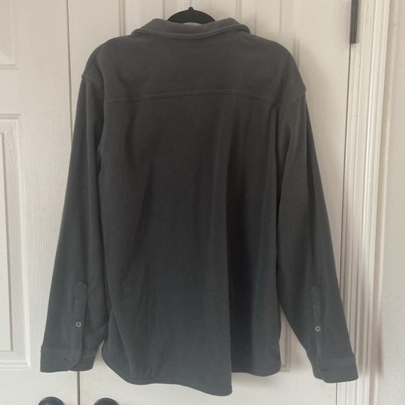Eddie Bauer size large fleece button up shirt - Picture 2 of 8